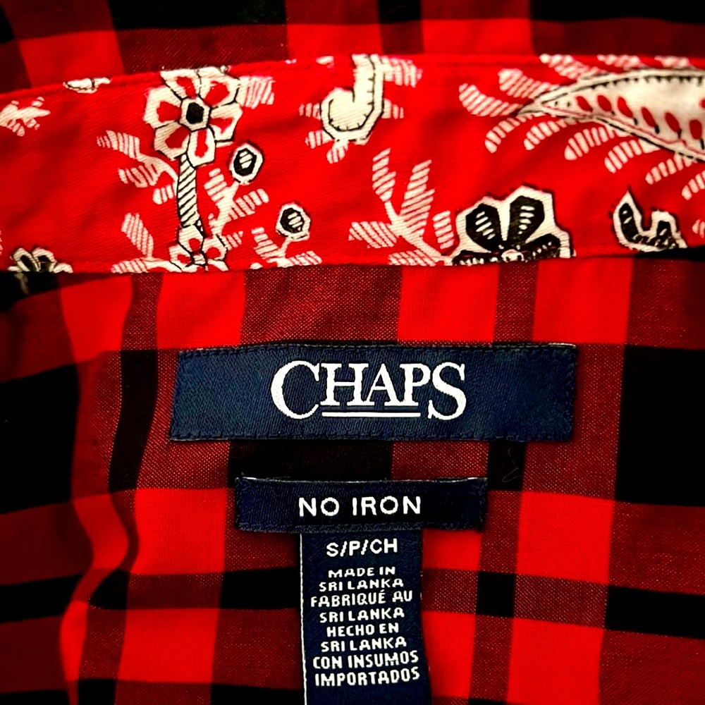 CHAPS~Tailored Button Down Shirt / No Iron - Picture 4 of 10